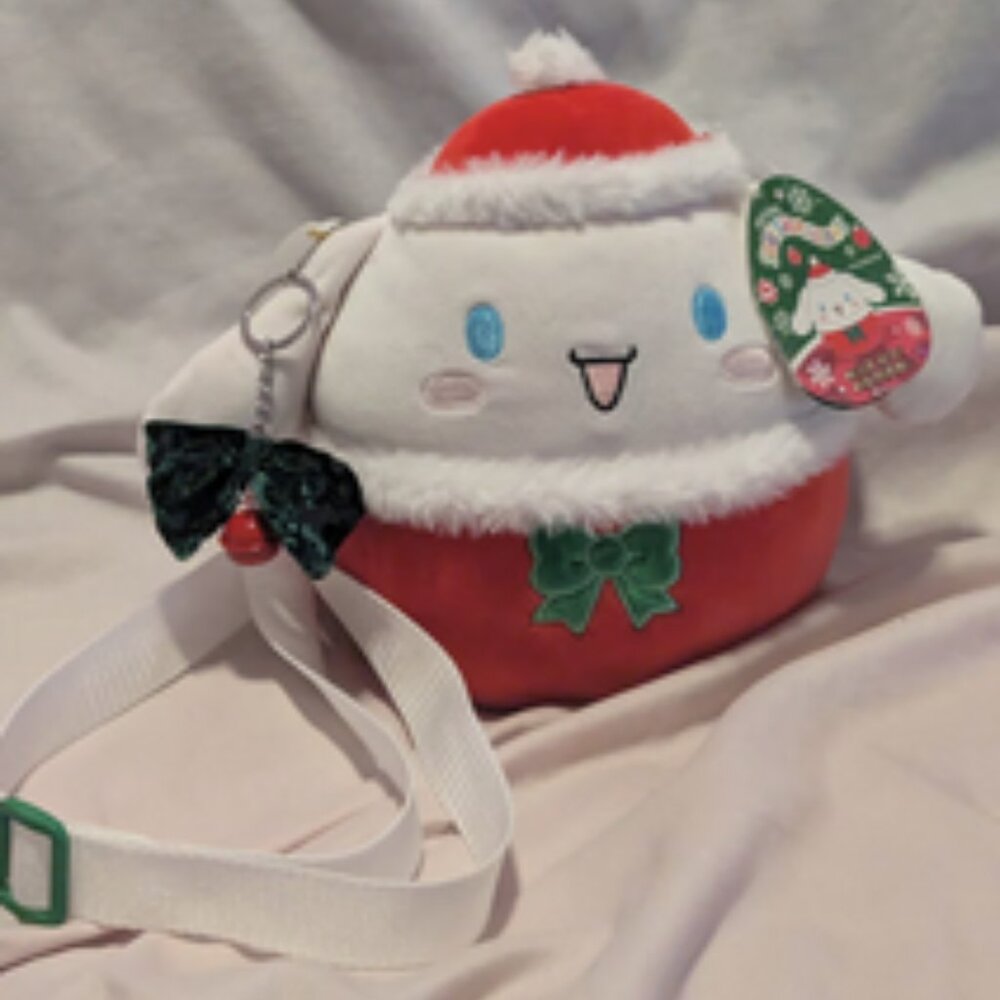 Xmas Cinnamoroll Squishmallow Bag